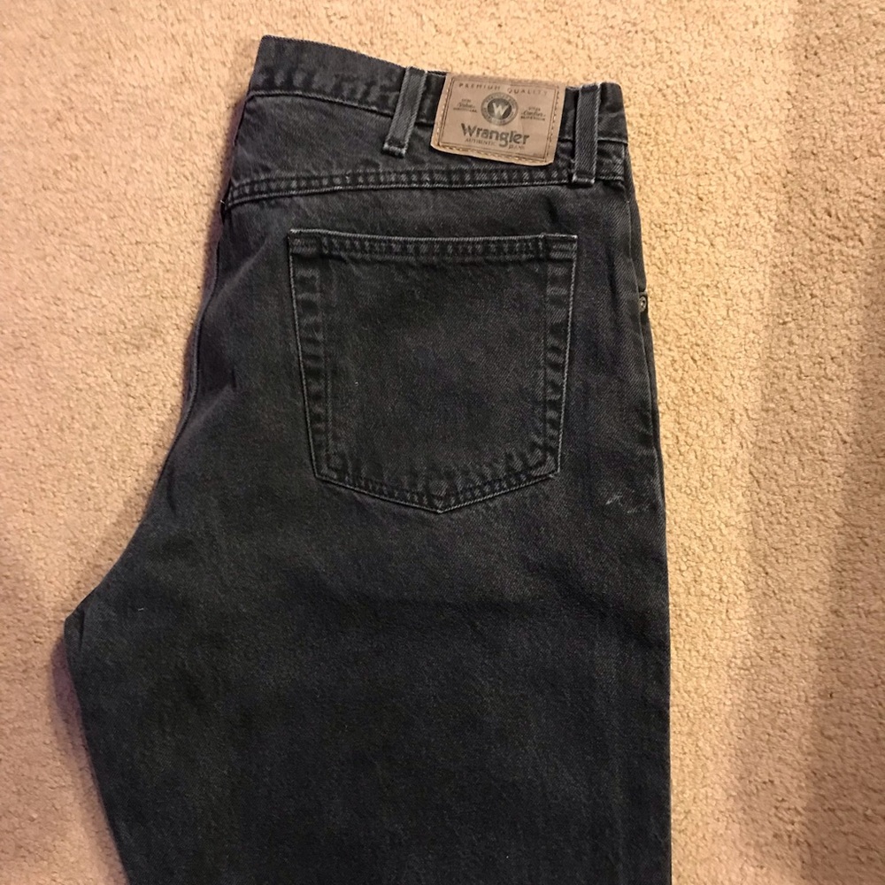 Wrangler Men’s Black Jeans Size 38 x 32